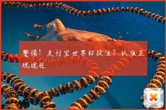警惕！支付宝世界杯投注？认准正规途径