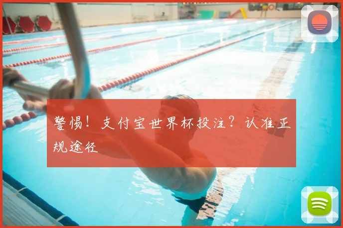 警惕！支付宝世界杯投注？认准正规途径