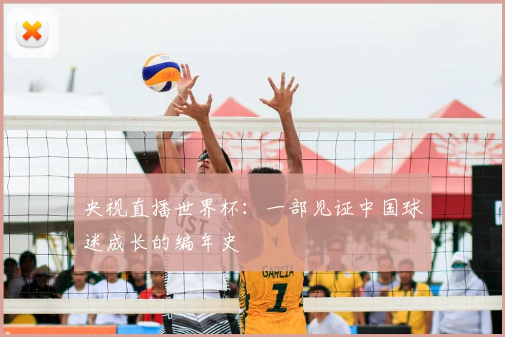 央视直播世界杯:一部见证中国球迷成长的编年史
